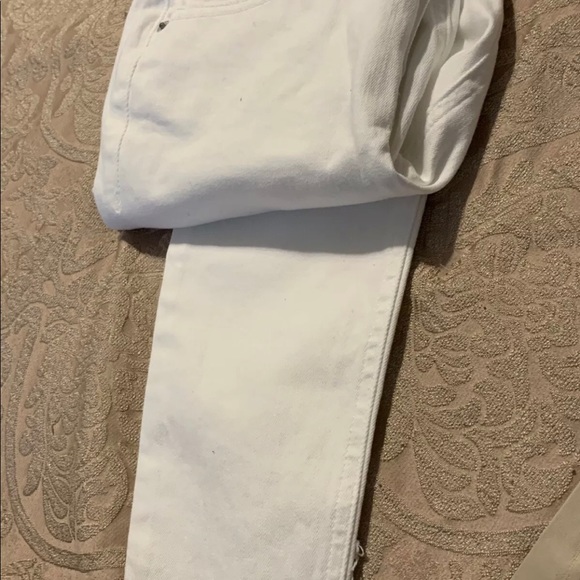 Express Cropped White Legging High Rise - Picture 3 of 5